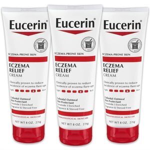 Eucerin Eczema Relief Cream - Full Body Lotion for Eczema-Prone Skin - 8 Ounce